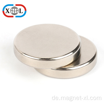 Starker Großhandel Nickle Finish Disc Neodym Magnet